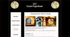 Desktop Screenshot of gooisch-poppentheater.nl