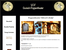 Tablet Screenshot of gooisch-poppentheater.nl